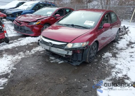 2009 Honda Civic Lx из США, поврежденный, VIN 2HGFA16579H536311